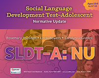 Image social language development test adolescent nu kit