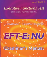 Image Executive Functions Test - Elementary NU Examiners Manual