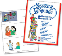 Image Speech & Language Activities for Grades 1-3