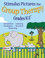 Image Stimulus Pictures for Group Therapy Grades K-2