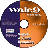 Image WALC 9 Verbal and Visual Reasoning on CD