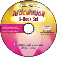 Image Spotlight on Articulation: 6-Book Set on CD