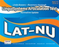 Image LinguiSystems Articulation Test - Normative Update LAT-NU