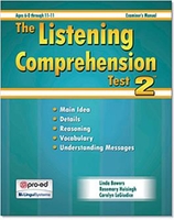 Image The Listening Comprehension Test 2 (LCT-2)