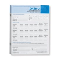 Image Dash-3 Examiner Record Booklet Activities of Daily