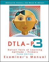 Image Detroit Tests of Learning Aptitude Primary Third Edition (DTLA-P:3) Complete Ki