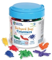 Image Backyard Bugs  Counters, Set of 72