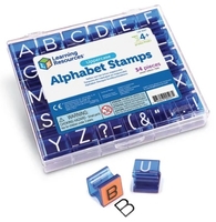 Image Uppercase Alphabet & Punctuation Stamps