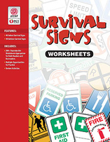 Image Survival Signs Worksheets